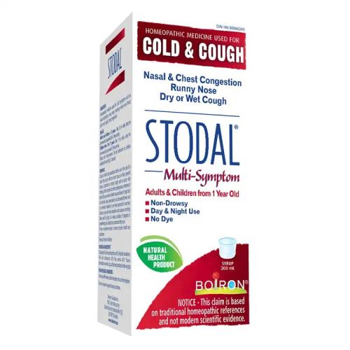 Boiron Stodal Multi-Symptom Cold & Cough, 200mL