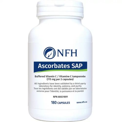 NFH Ascorbates SAP, 180 Capsules