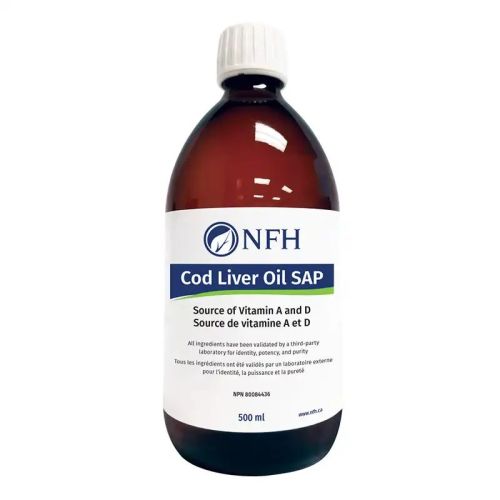 NFH Cod Liver Oil SAP, 500 ml