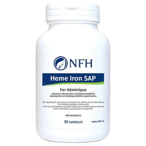 NFH Heme Iron SAP, 30 Capsules