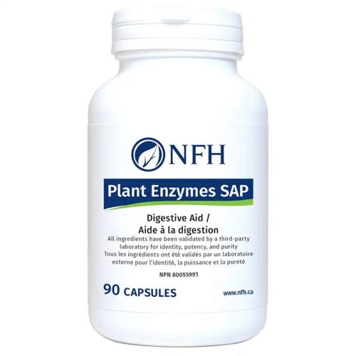 NFH Plant Enzymes SAP, 90 Capsules