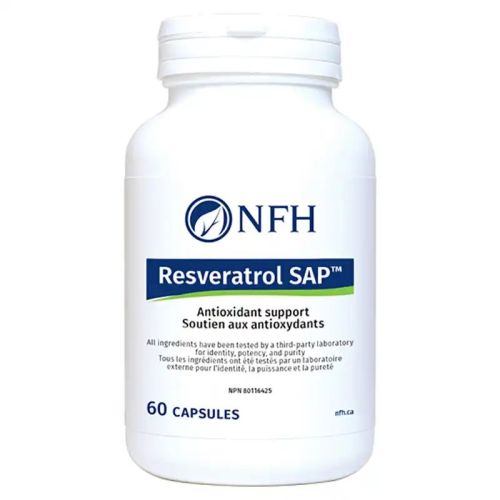 NFH Resveratrol SAP, 60 Capsules