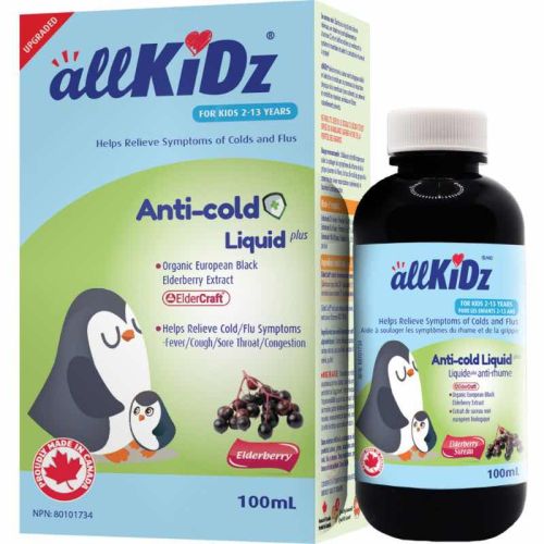 Allkidz Naturals Anti-Cold Liquid, 100ml