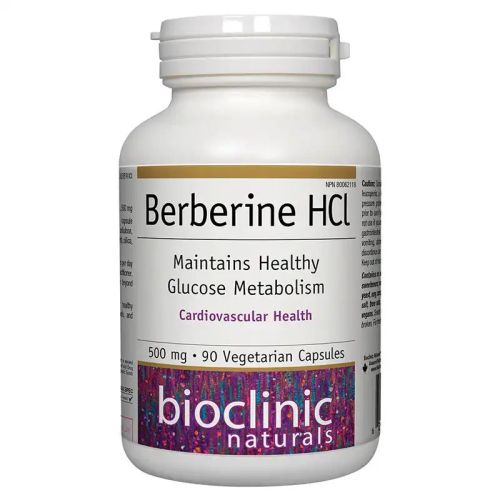 Bioclinic Naturals Berberine HCl 500 mg, 90 Capsules