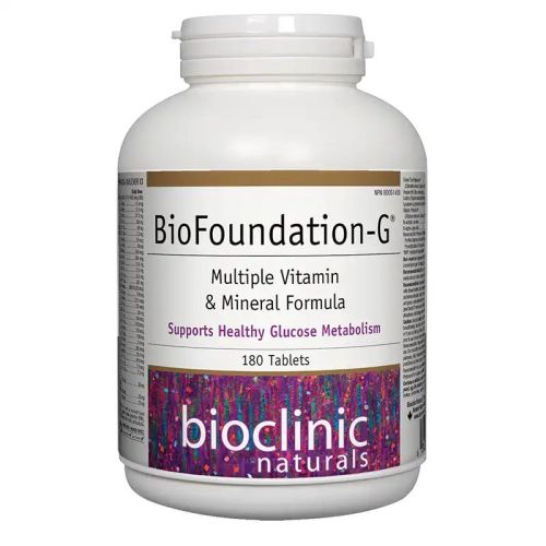 Bioclinic Naturals BioFoundation-G™, 180 Tablets