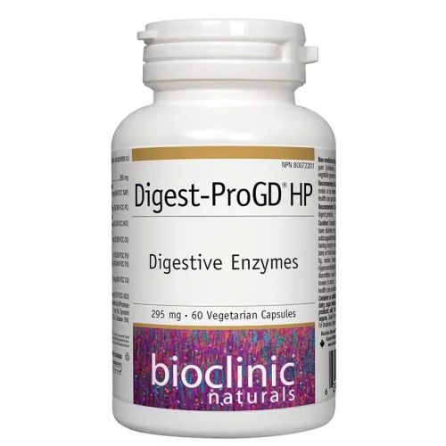 Bioclinic Naturals Digest-ProGD® HP 295 mg, 60 Vegetarian Capsules