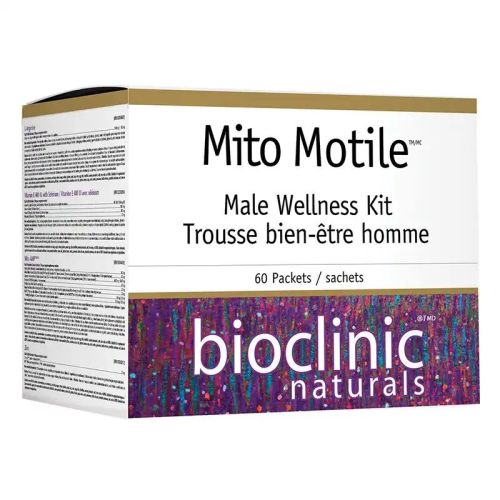 Bioclinic Naturals Mito Motile® Male Wellness Kit, 60 Packets
