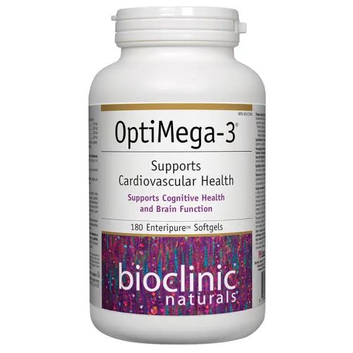 Bioclinic Naturals OptiMega-3®, 180 Softgels