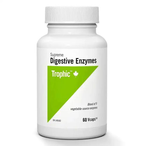 Trophic Digestive Enzyme (Supreme), 60 Capsules