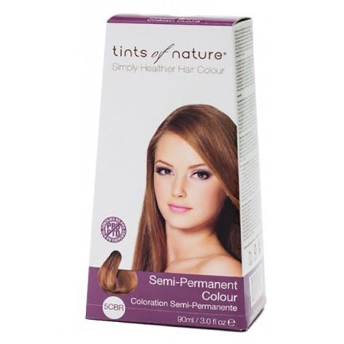 Tints of Nature Hair Colour Semi-Permanent Copper Brown, 90mL