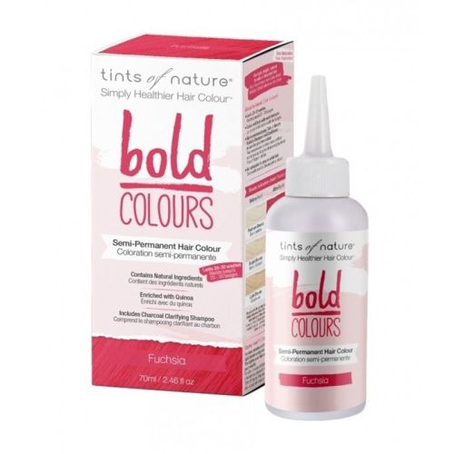 Tints of Nature Bold Hair Colour Semi-Permanent Fuchsia, 70mL