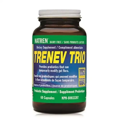 Natren Pro Trenev Trio Oil Matrix, Dairy-Free, 60 caps