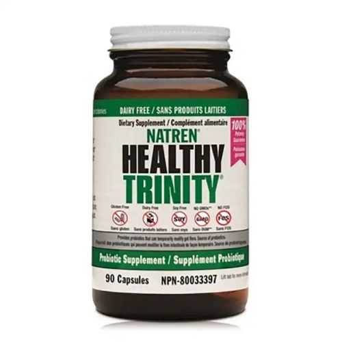 Natren - Healthy Trinity - Dairy-Free Probiotics - 90 Capsules