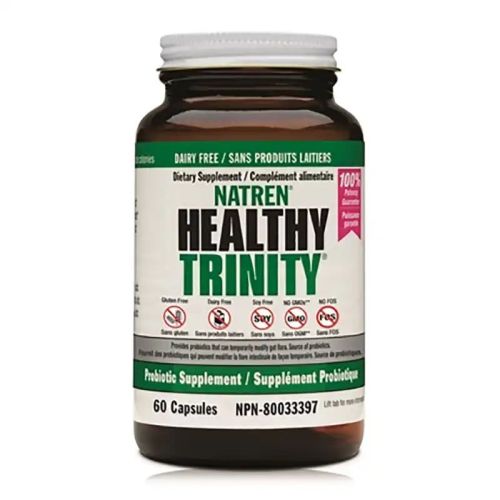 Natren - Healthy Trinity - Dairy-Free Probiotics - 60 capsules