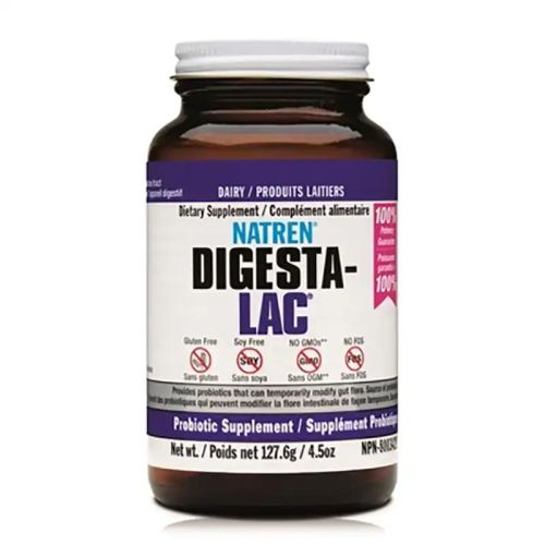 Natren - Digesta-Lac - Dairy Probiotic Powder - 127 g