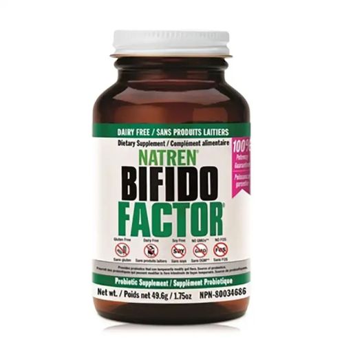Natren - Bifido Factor - Dairy-Free Probiotics - 60 Capsules