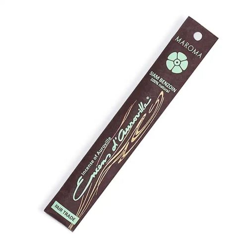 Maroma Premium Stick Incense Siam Benzoin, 10 Packs