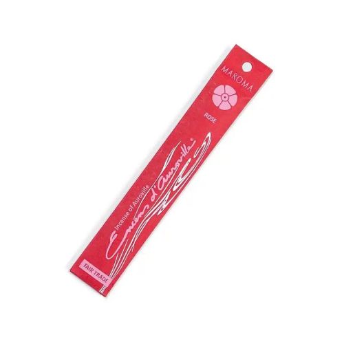 Maroma Premium Stick Incense Rose, 10 Packs