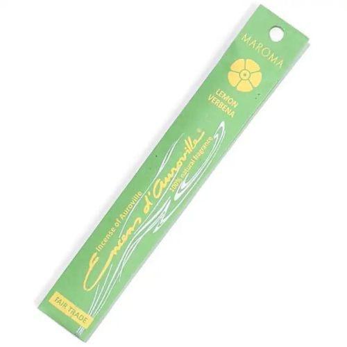 Maroma Premium Stick Incense Lemon Verbena, 10 Packs