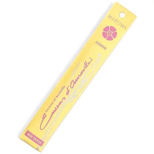 Maroma Premium Stick Incense Jasmine, 10 Packs