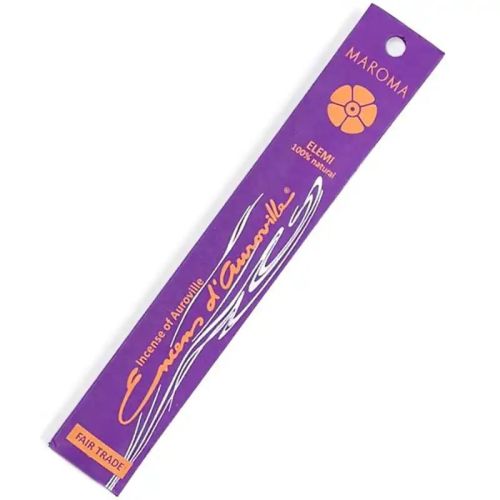 Maroma Premium Stick Incense Elemi, 10 Packs