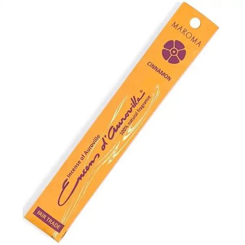 Maroma Premium Stick Incense Cinnamon, 10 Packs