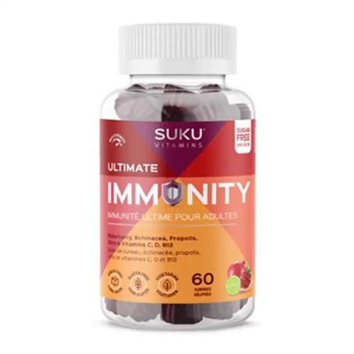 Suku Vitamins Ultimate Immunity, 60 Gummies