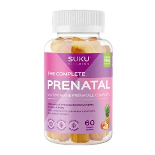 Suku Vitamins The Complete Prenatal, 60 Gummies
