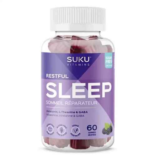 Suku Vitamins Restful Sleep Blackberry, 60 Gummies