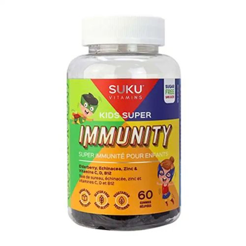 Suku Vitamins Kids Super Immunity, 60 Gummies