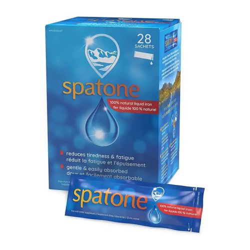 Spatone 100% Natural Liquid Iron Supplement, 28 Servings