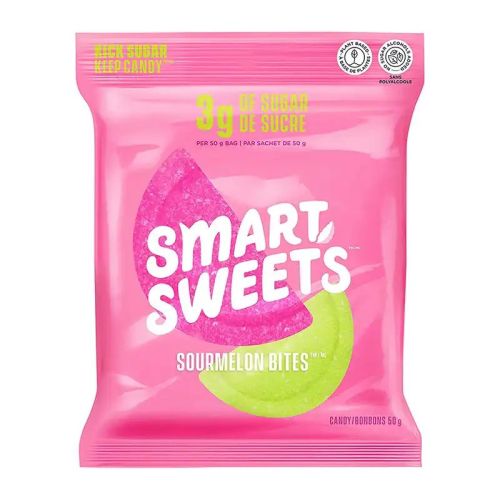 Smart Sweets Gummy Sourmelon Bites 50g