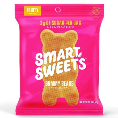 Smart Sweets Gummy Bears Fruity 50g