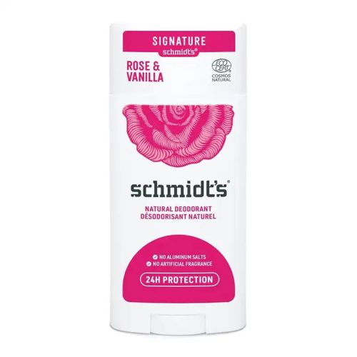 Schmidt's Naturals Deodorant Stick Rose & Vanilla, 75g