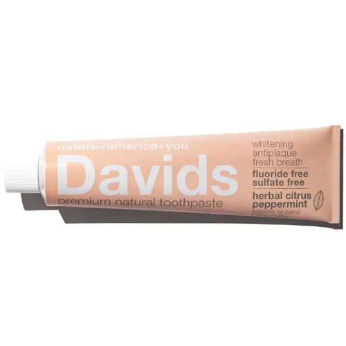 Davids Toothpaste Whitening Herbal Citrus Peppermint, 149g