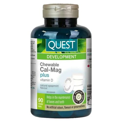 Quest Cal-Mag Chewable, 90 Tablets