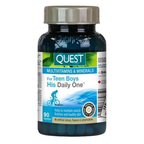 Quest His Daily One for Teen Boys, 90 Capsules