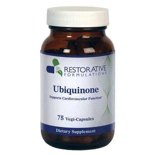 Restorative Formulations Ubiquinone, 75 Vegi-Capsules