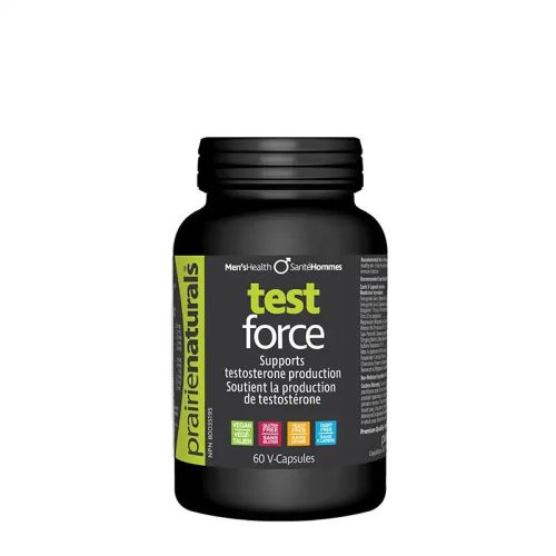Prairie Naturals Test-Force Supports Testosterone Production, 60 V-Caps