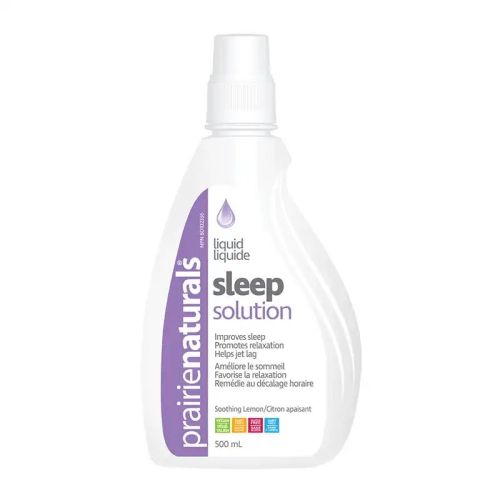 Prairie Naturals Liquid Sleep Solution Sleep Aid with PharmaGABA, 500mL