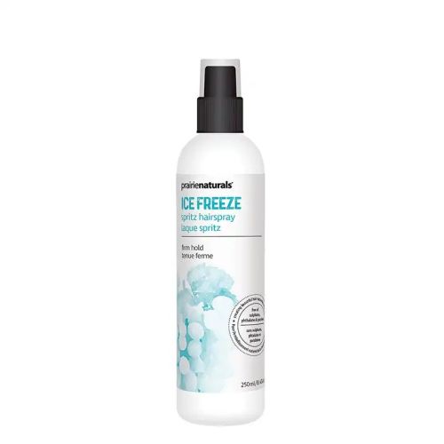 Prairie Naturals Ice Freeze Firm Hold Styling Spray, 250mL