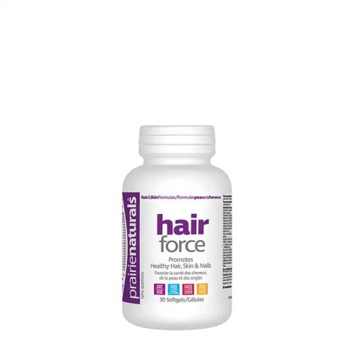 Prairie Naturals Hair-Force Multiple Vitamins, Minerals, & Co-Factors for Healthy Hair, Softgels