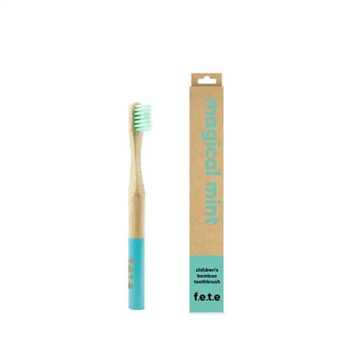 f.e.t.e Children's Bamboo Toothbrush Magical Mint, 1ct