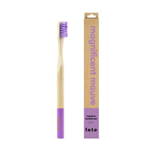f.e.t.e Toothbrush Magnificent Mauve Soft, 1ct