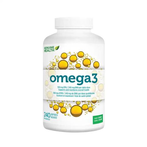 Genuine Health Omega3, 240 Softgels