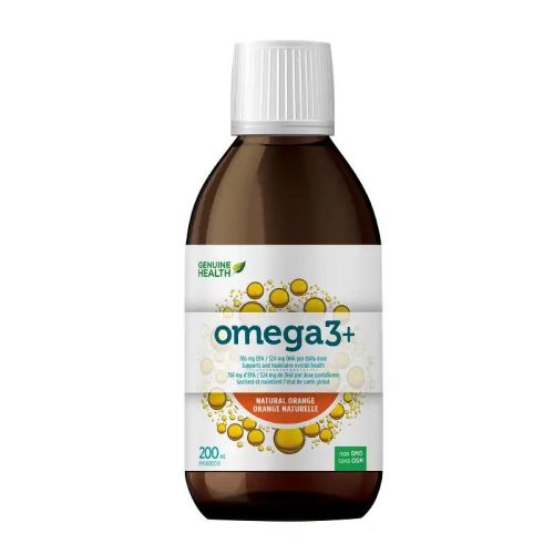 Genuine Health Omega3+ Orange Liquid, 200ml