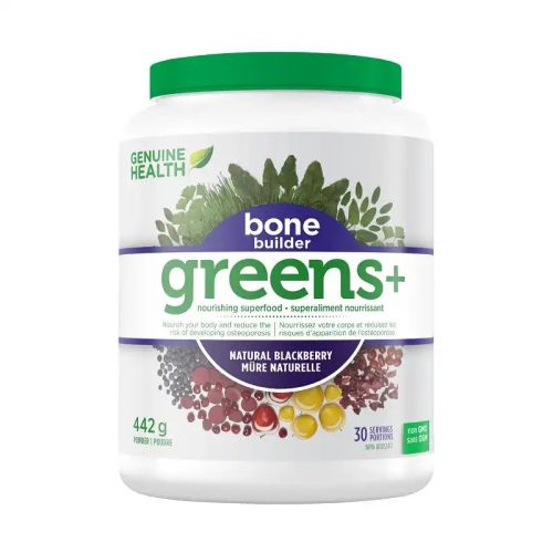 Genuine Health Greens+ Bone Builder Blackberry, 442g