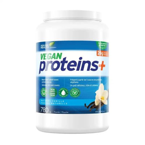 Genuine Health Vegan Proteins+ Vanilla, 780g