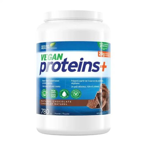 Genuine Health Vegan Proteins+ Chocolate, 780g