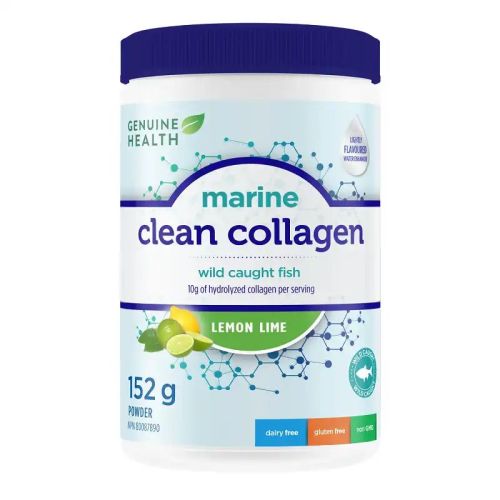 Genuine Health Clean Collagen Marine Lemon Lime